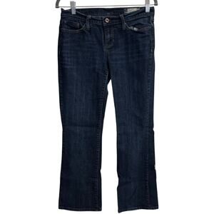 GAP Denim Bootcut Dark Wash Blue Jeans Size 4A 4 Ankle